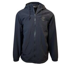 Timberland Men's Black Hooded Windbreaker SizeXL